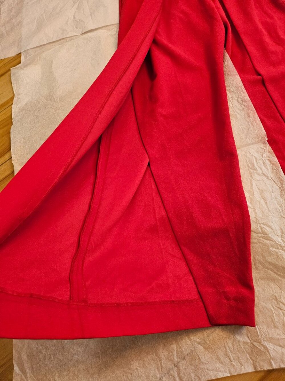 Nine West Sleeveless Red Jumpsuit - Picture 7 of 10
